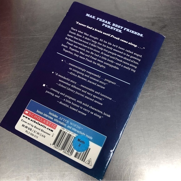 Freak the Mighty by: Rodman Philbrick, paperback book - Picture 5 of 5